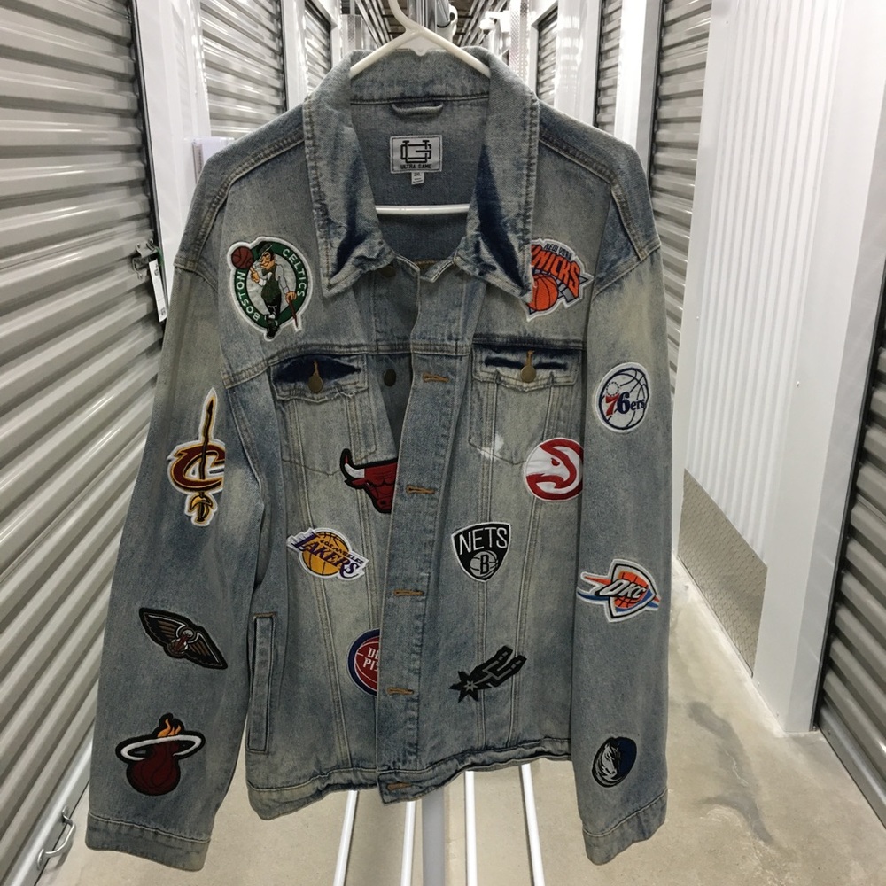 NBA jean jacket